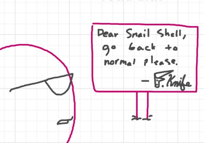 A panel from Running Duos, episode four of the Board Boards object show by Furretwalk/WalkingFurret.